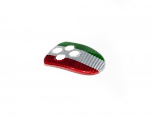 Alfa Romeo 4C Central MTA Control Cover - Carbon Fiber - Italian Theme